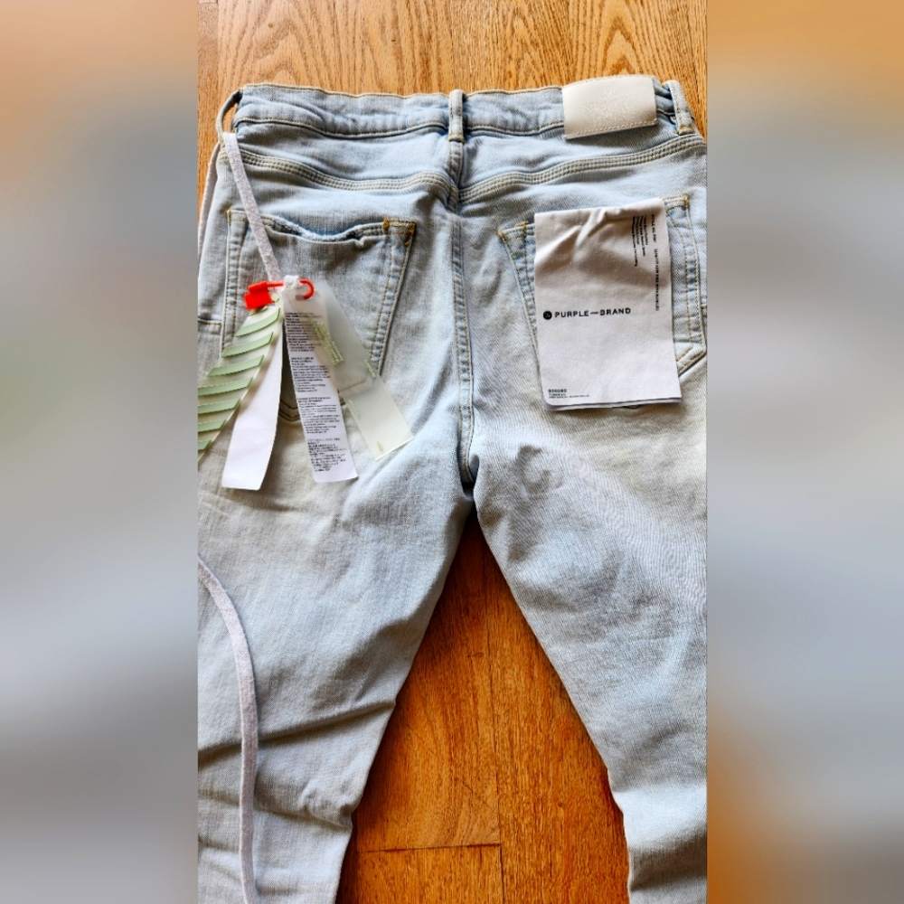 Mens 30 inch waist Purple Brand Jeans
